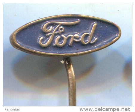 FORD - Car  Auto,  Vintage Pin  Badge - Ford