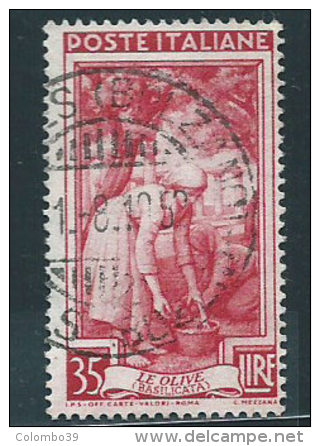 Italia 1950 Usato - Italia Al Lavoro £ 35 - 1946-60: Usati