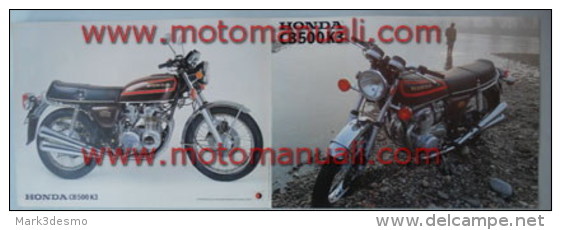 HONDA CB 500 FOUR K3 Depliant Originale Genuine Brochure Prospekt - Motor Bikes