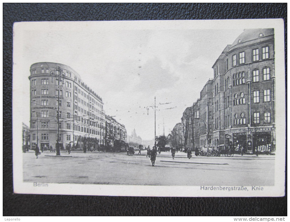 AK BERLIN Tiergarten Hardenbergstrasse 1924 // D*15300 - Tiergarten