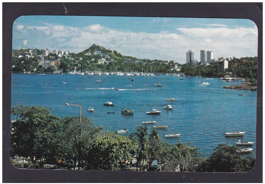 Yacht Club, Acapulco, Gro, Mexico, Posted With Stamps, N18. - Mexico