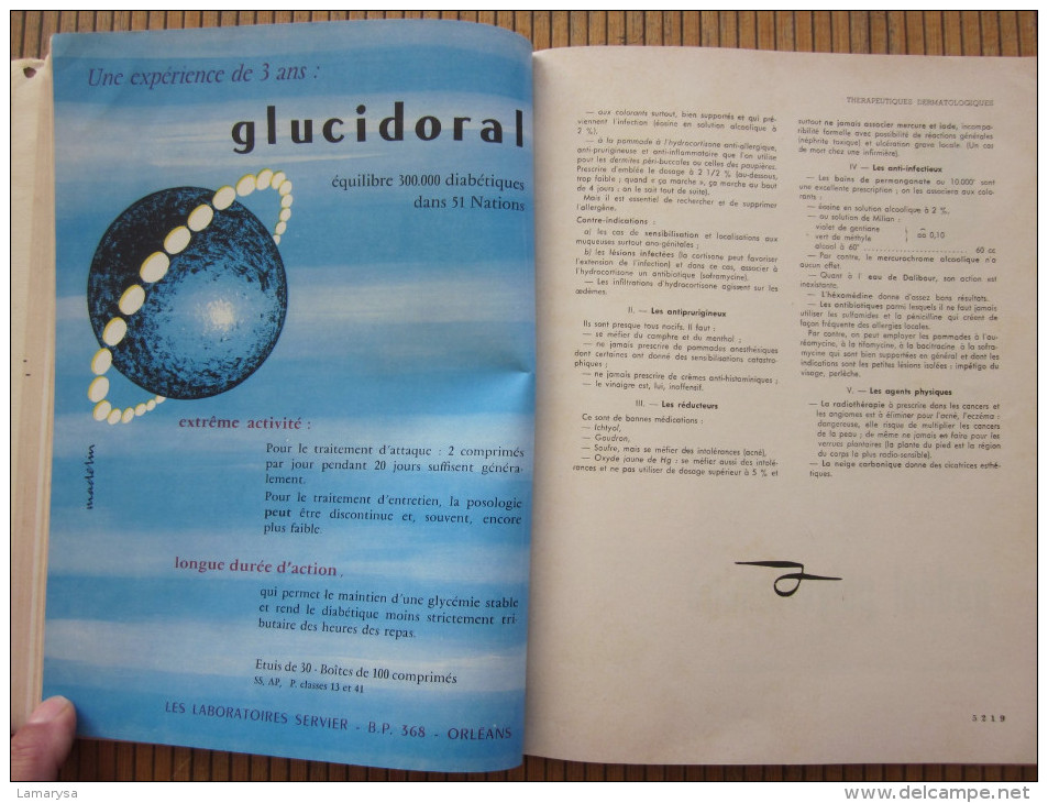 30 NOV 1957 ORGANE HEBDOMADAIRE PRATICIENS DOCTOR MEDECIN DOCTEUR " LE CONCOURS MEDICAL" N°48 ->79é ANNEE PUB PHARMACIE