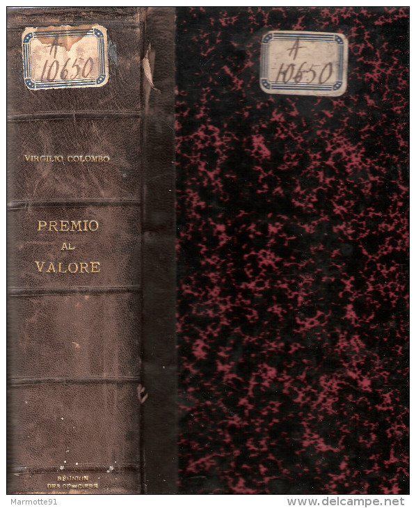 PREMIO AL VALORE 50 ANNIVERSARIO GUERRA 1859 LIBERAZIONE MILANO GUERRE ITALIE LIBERATION MILAN - Livres Anciens