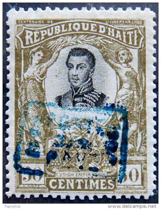 HAITI 1904 50c President Petion Overprint MLH - Haiti