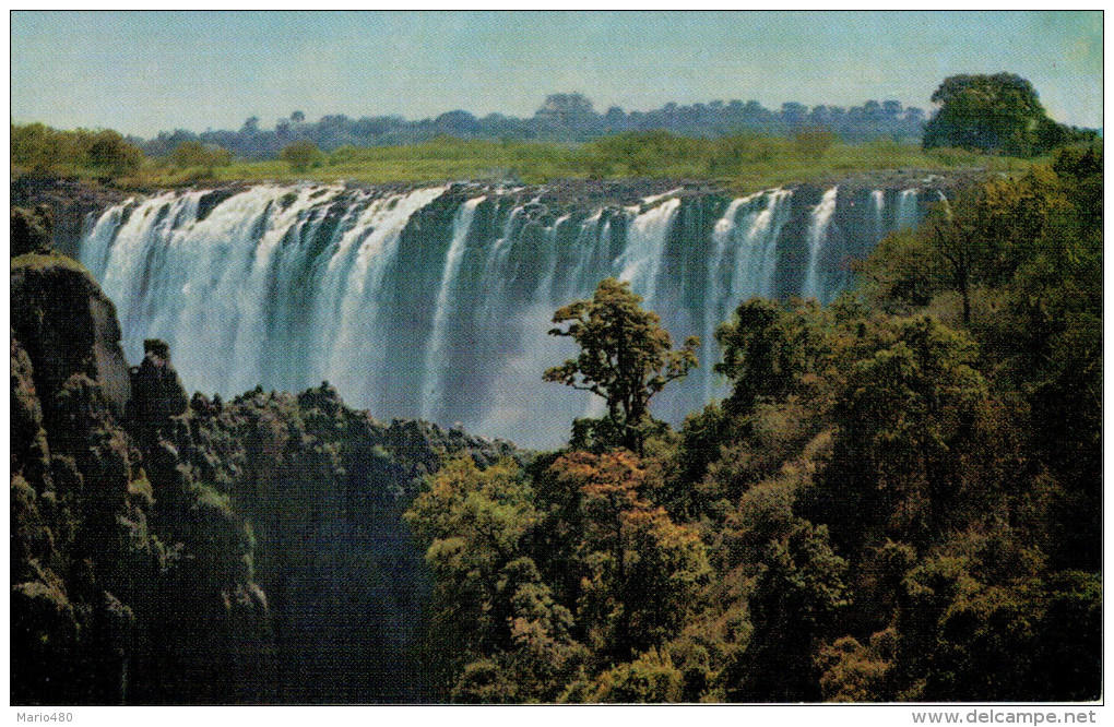 ZAMBIA    CASCATE  VICTORIA   -VICTORIA FALLS     (NUOVA) - Zambia