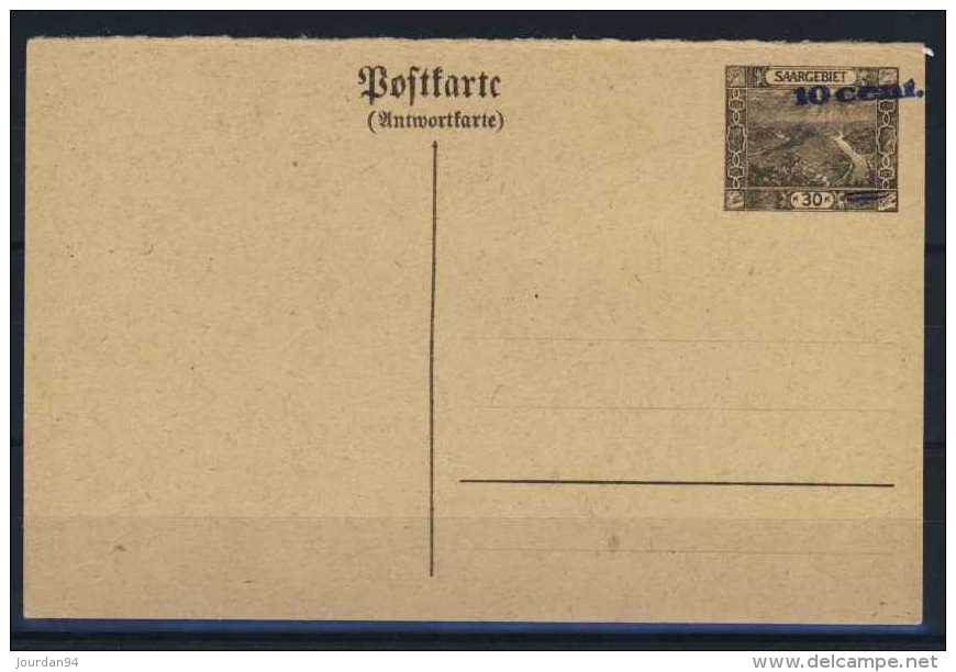 SARRE - Postal Stationery
