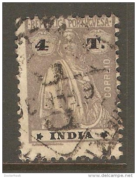 PORTUGESE INDIA    Scott  # 370 F-VF USED - Portuguese India