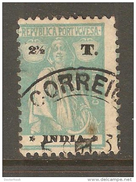 PORTUGESE INDIA    Scott  # 403 F-VF USED - Portuguese India