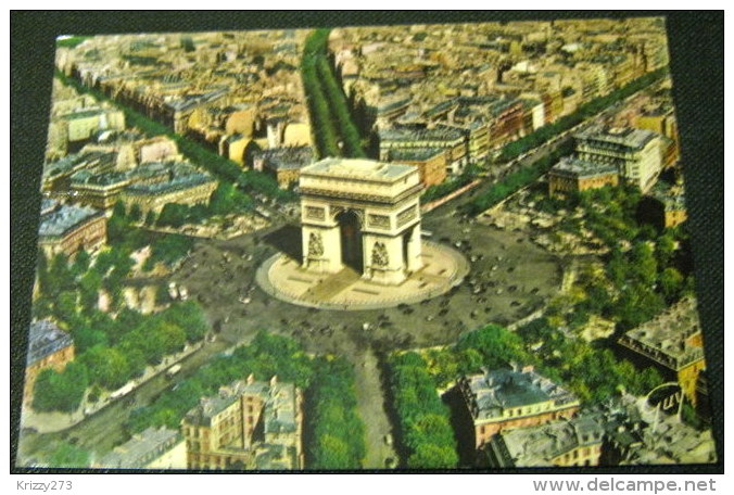 France Paris En Avion L'arc De Triomphe 5512 Guy - Used - Arc De Triomphe