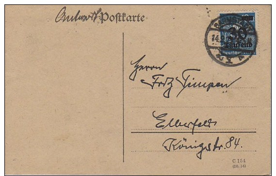 Germany; Infla Postcard - Sept. 14, 1923 - Cartas & Documentos