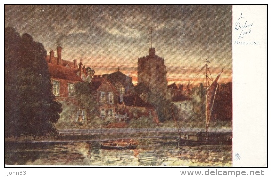 In Dickens Land  -  River Medway At Maidstone Which Features In "Seven Poor Travellers"   -   1163 - Autres & Non Classés