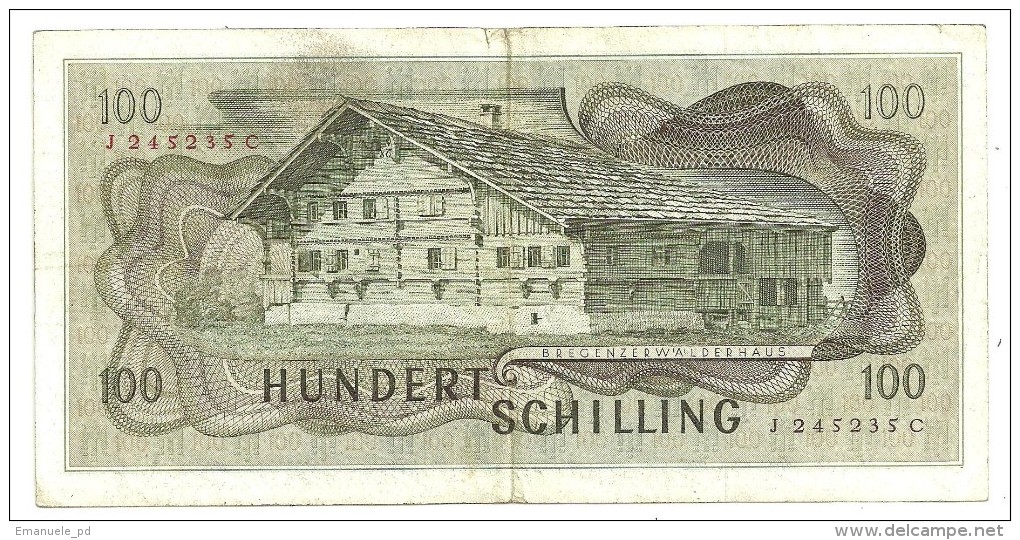 Austria 100 Shillings 1969 *V* - Austria