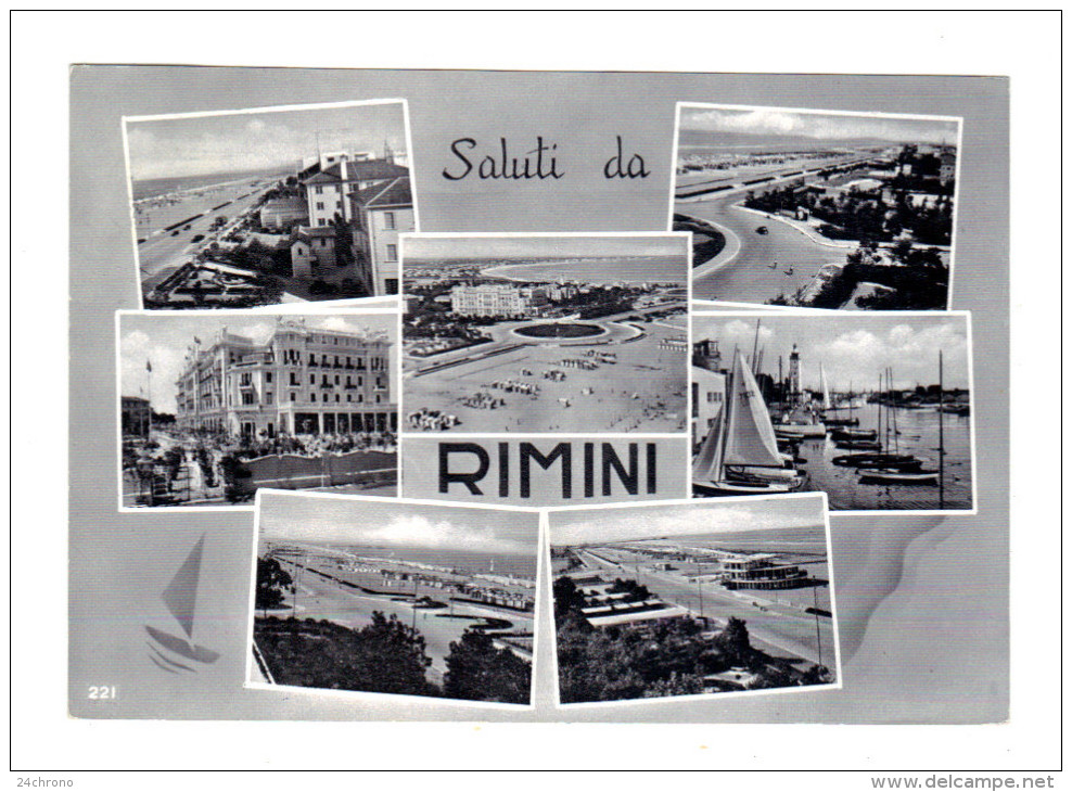 Italie: Rimini, Multi Vues (15-884) - Rimini