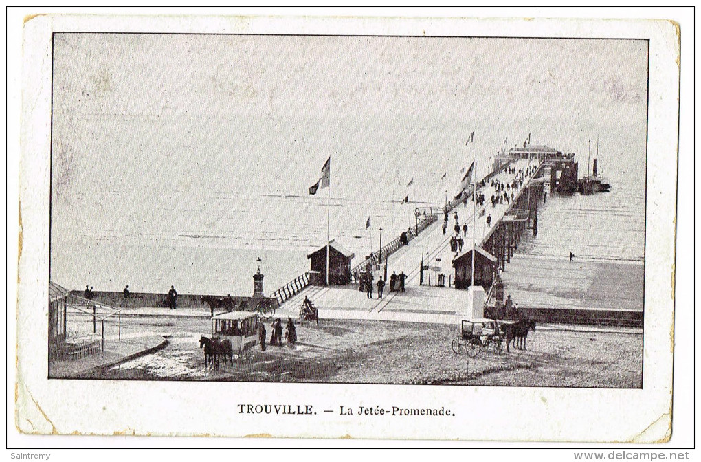 Trouville : La Jetée - Promenade - Trouville