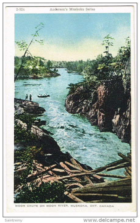 Moon Chute On Moon River, Muskoka - Muskoka