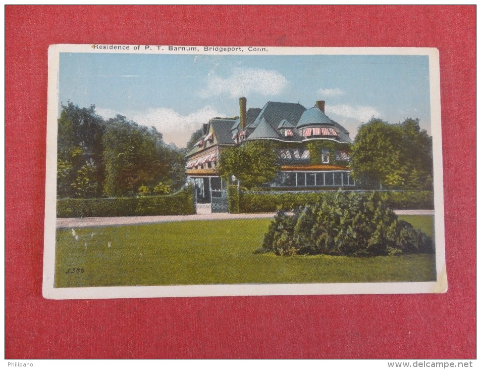 - Connecticut> Bridgeport--Residence P.T. Barnum    -ref 1731 - Bridgeport