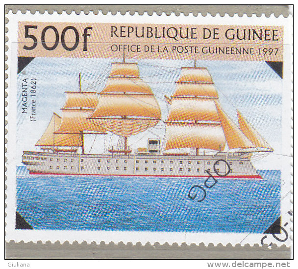 Rep. Guinea 1997  -  Yt 1122  Used    Navi - Schiffahrt