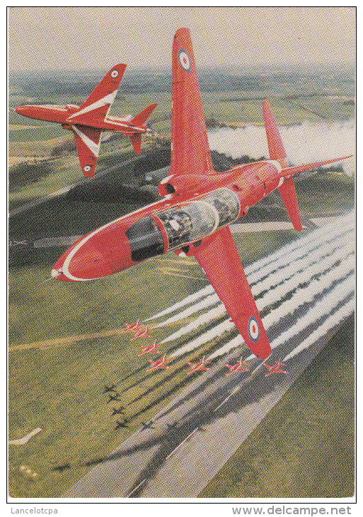 ROYAL AIR FORCE / THE RED ARROWS (CARTE DOUBLE) - 1946-....: Moderne
