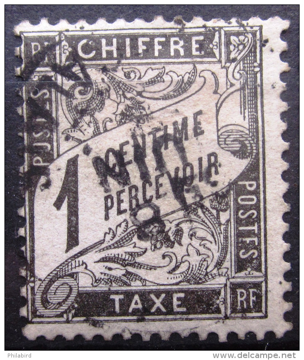 FRANCE              Taxe N° 10            OBLITERE - 1859-1959 Afgestempeld