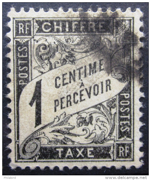 FRANCE              Taxe N° 10            OBLITERE - 1859-1959 Usados