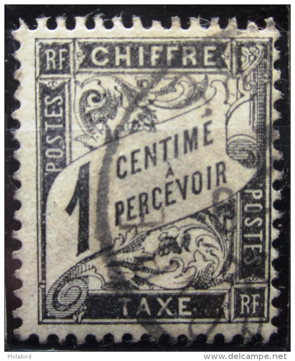 FRANCE              Taxe N° 10            OBLITERE - 1859-1959 Oblitérés