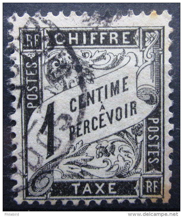FRANCE              Taxe N° 10            OBLITERE - 1859-1959 Usati