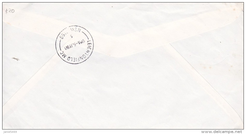 Italy 1980 Cover Sent To Australia Stamp Duties Used As Postage - 1971-80: Used