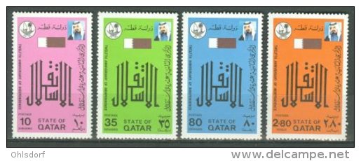 QATAR 1983: Sc 643 - 646, ** MNH - FREE SHIPPING ABOVE 10 EURO - Qatar