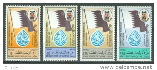 QATAR 1982: Sc 635 - 638, ** MNH - FREE SHIPPING ABOVE 10 EURO - Qatar