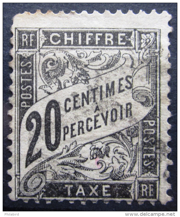 FRANCE              Taxe N° 17           OBLITERE - 1859-1959 Gebraucht