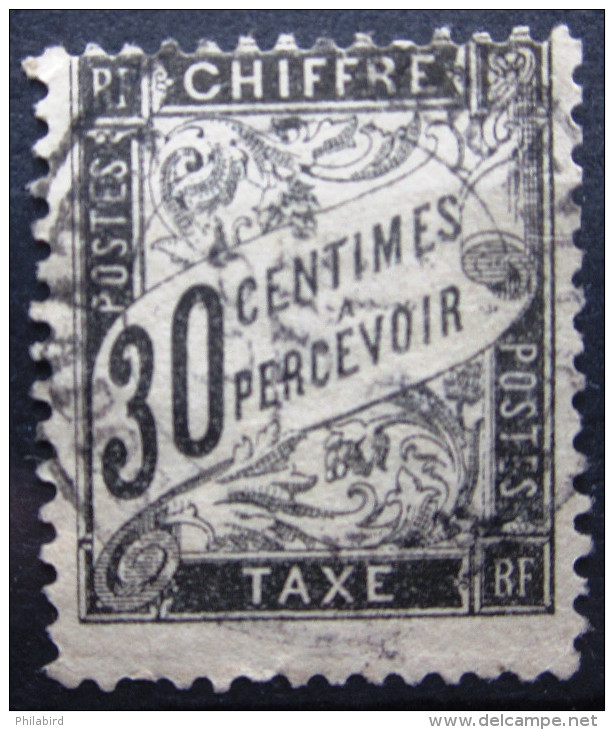 FRANCE              Taxe N° 18               OBLITERE - 1859-1959 Usati