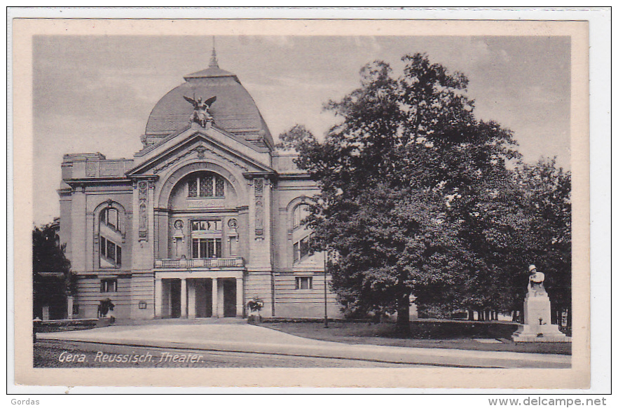 Germany - Gera - Reussisch - Theater - Gera