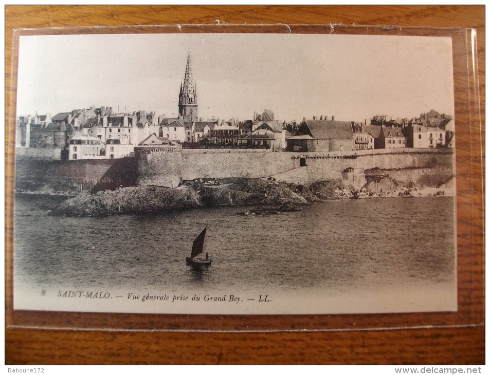 Carte Postale Saint Malo Vue Générale Prise Du Grand Bey - Saint Malo