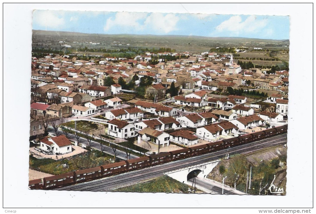 CPSM 84 - MORIERES-lès-AVIGNON - Vue Générale Aérienne Et Le Lotirama - TB PLAN De Près Du Village Avec Détails - Morieres Les Avignon