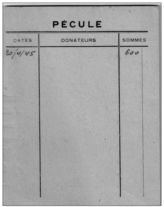 WAZEMMES / Association  Departementalee  Des Prisonniers  De  Guerre : Section Lille  :   /LOT 1235 - Other & Unclassified