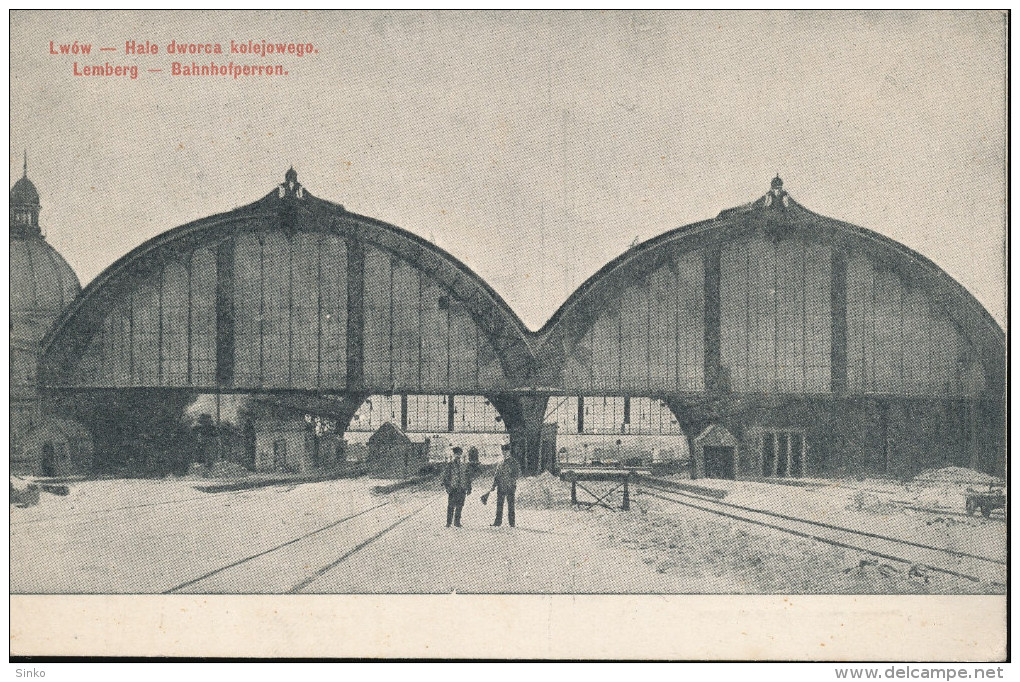 Lviv (Lwów, Lemberg), Ilyvó - Railway Station :) - Poland