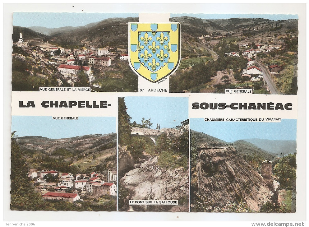 Ardèche - 07 - La Chapelle Sous Chanéac Multi Vues - Andere & Zonder Classificatie