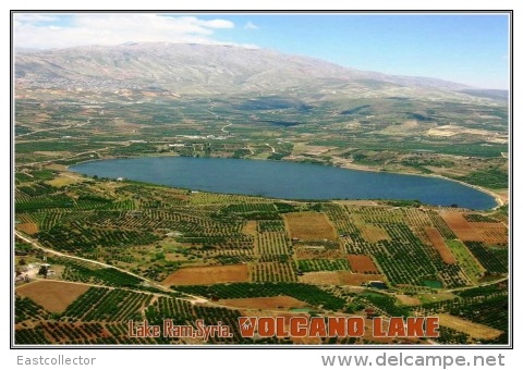 Lake Ram,Syria. Volcano Lake Postage Card 3268-16 - Andere & Zonder Classificatie