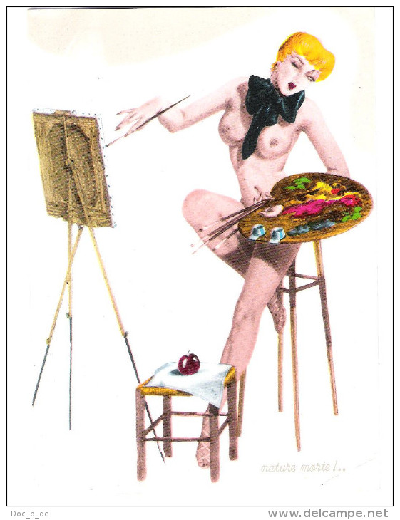PIN UP - Femme - Nude Girl - Woman - Frau - Erotic - Erotik - Editions FMS - Pin-Ups