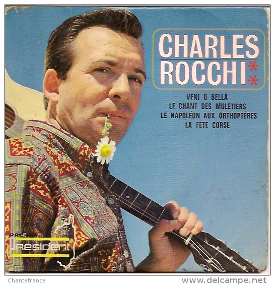 Charles Rocchi 45t. EP *veni O Bella* - Autres - Musique Française