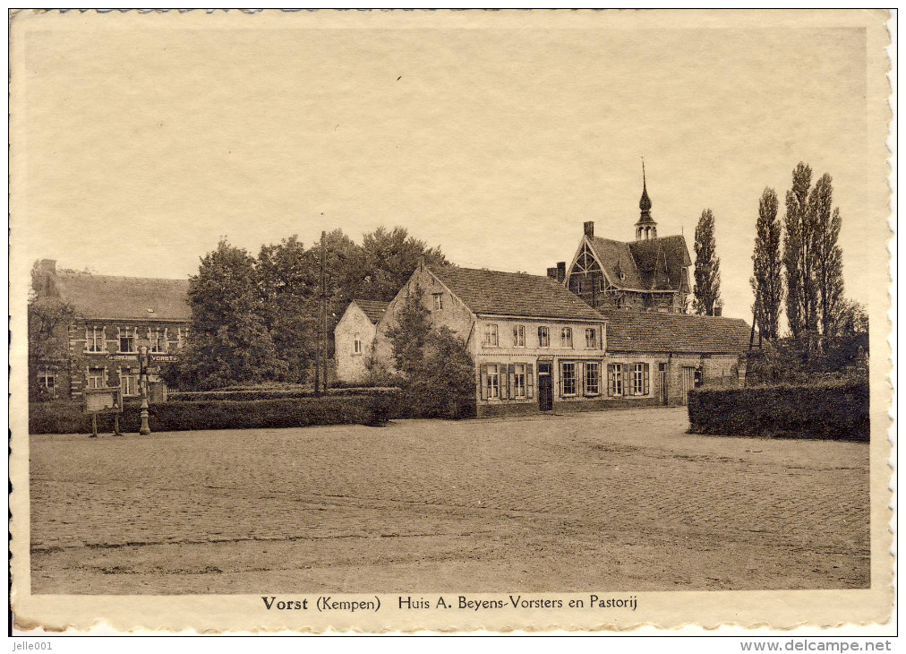 Vorst (Kempen)  Huis A. Beyens En Pastorij  ( En Omgeving) - Laakdal