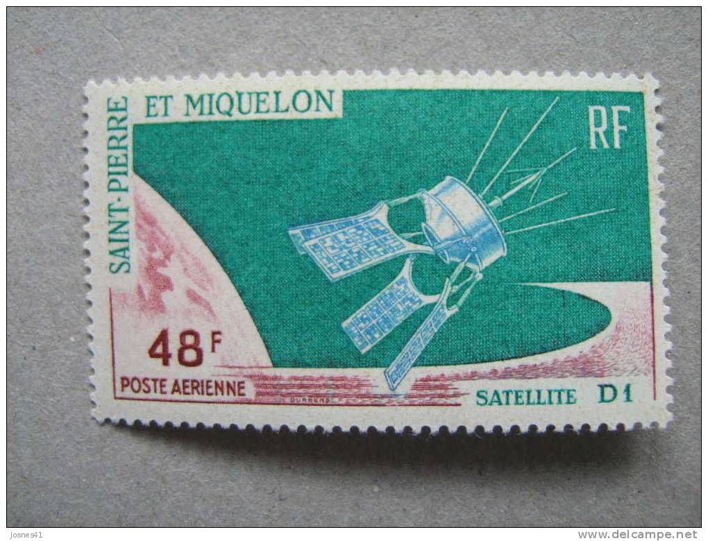 SPM    PA 35 * *    SATELLITE D1 - Unused Stamps