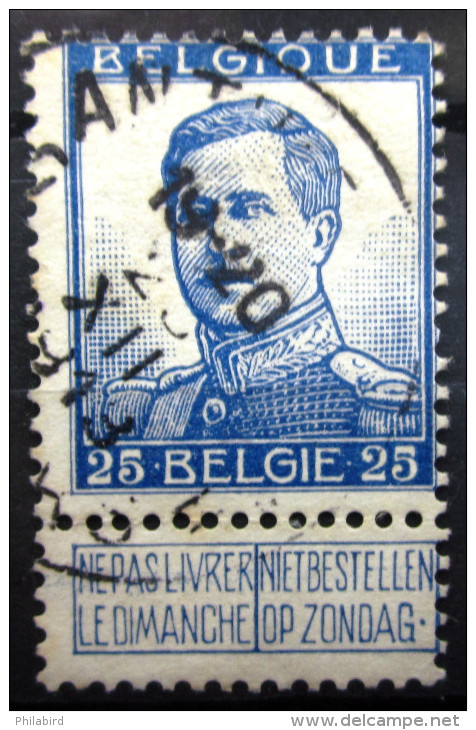 BELGIQUE               N° 120                 OBLITERE - 1912 Pellens