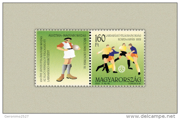 HUNGARY 2002 SPORT Soccer Football World Cup KOREA & JAPAN - Fine Set MNH - Ongebruikt