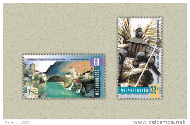 HUNGARY 2003 CULTURE Art PAINTINGS - Fine Set MNH - Ongebruikt