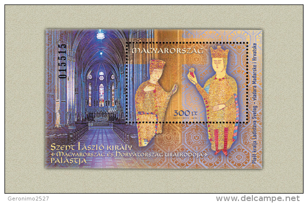 HUNGARY 2003 HISTORY People SAINT LADISALUS - Fine S/S MNH - Neufs