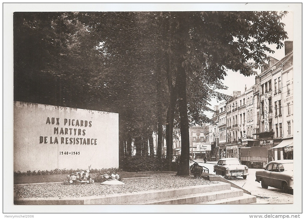 Somme - 80- Amiens Monument Aux Picards Martyrs De La Résistance 1940-45 , Ed Photo Cim - Amiens