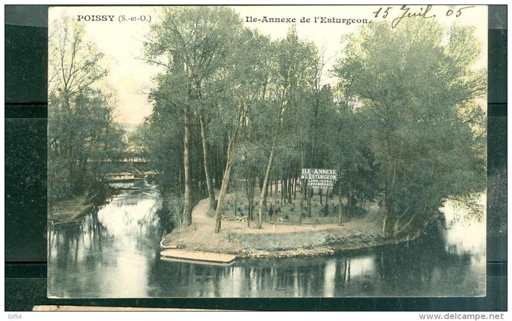 POISSY -    Ile Annexe De L'Esturgeon  - Fax10 - Poissy