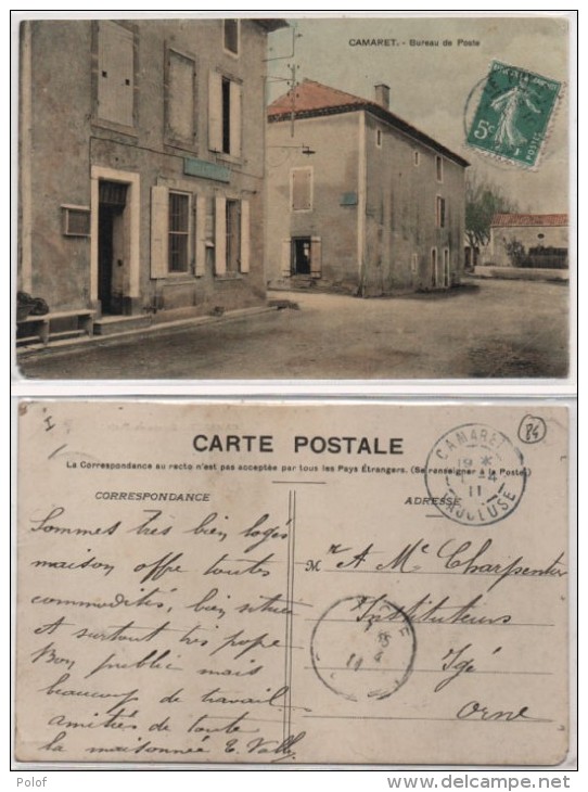 CAMARET - Bureau De Poste (75943) - Camaret Sur Aigues