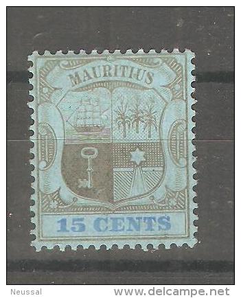 Sello Nº 128 Mauritius - Mauricio (...-1967)